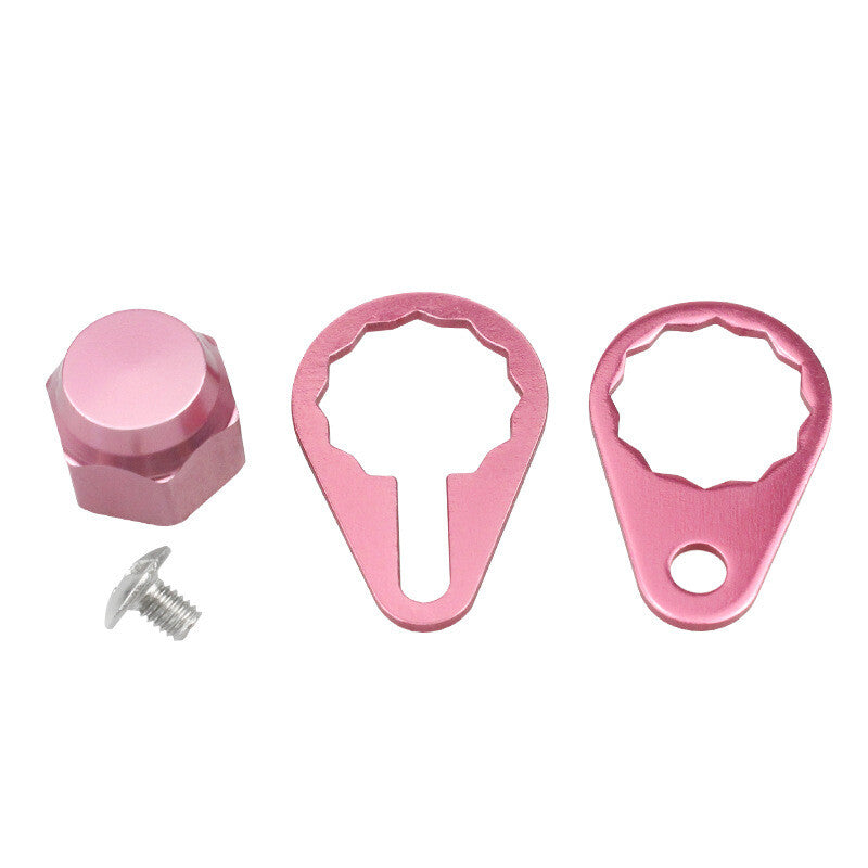 Baitcasting Fishing Reel Lock Nut & Handle Screw Kit for Abu Daiwa Okuma