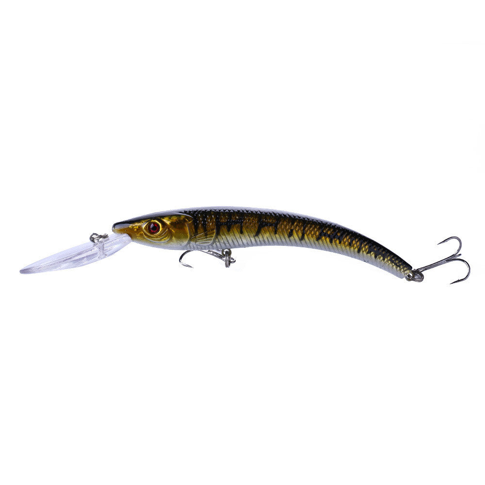 Deep Diver Crankbait for Walleye and Predator Fish - 6 Inch Fishing Lure