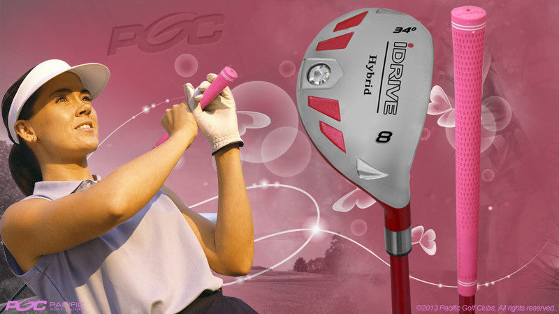 Women’s Petite Hybrid Golf Club #8 Rescue Senior Flex Graphite Shaft