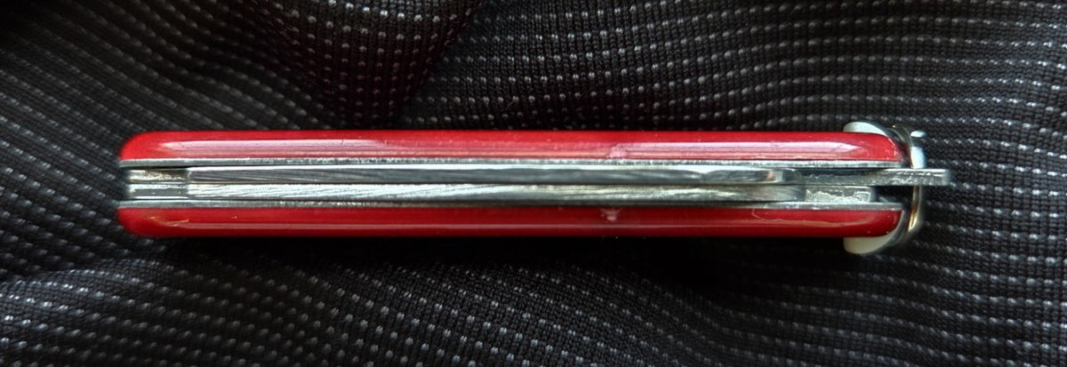 Swiss Style Keychain Pocket Knife with 5 Tools, Compact and Lightweight