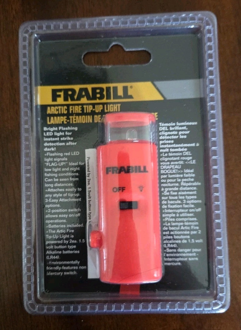 Ice Fishing Tip-Up Light LED Orange for Arctic Fire Accessories