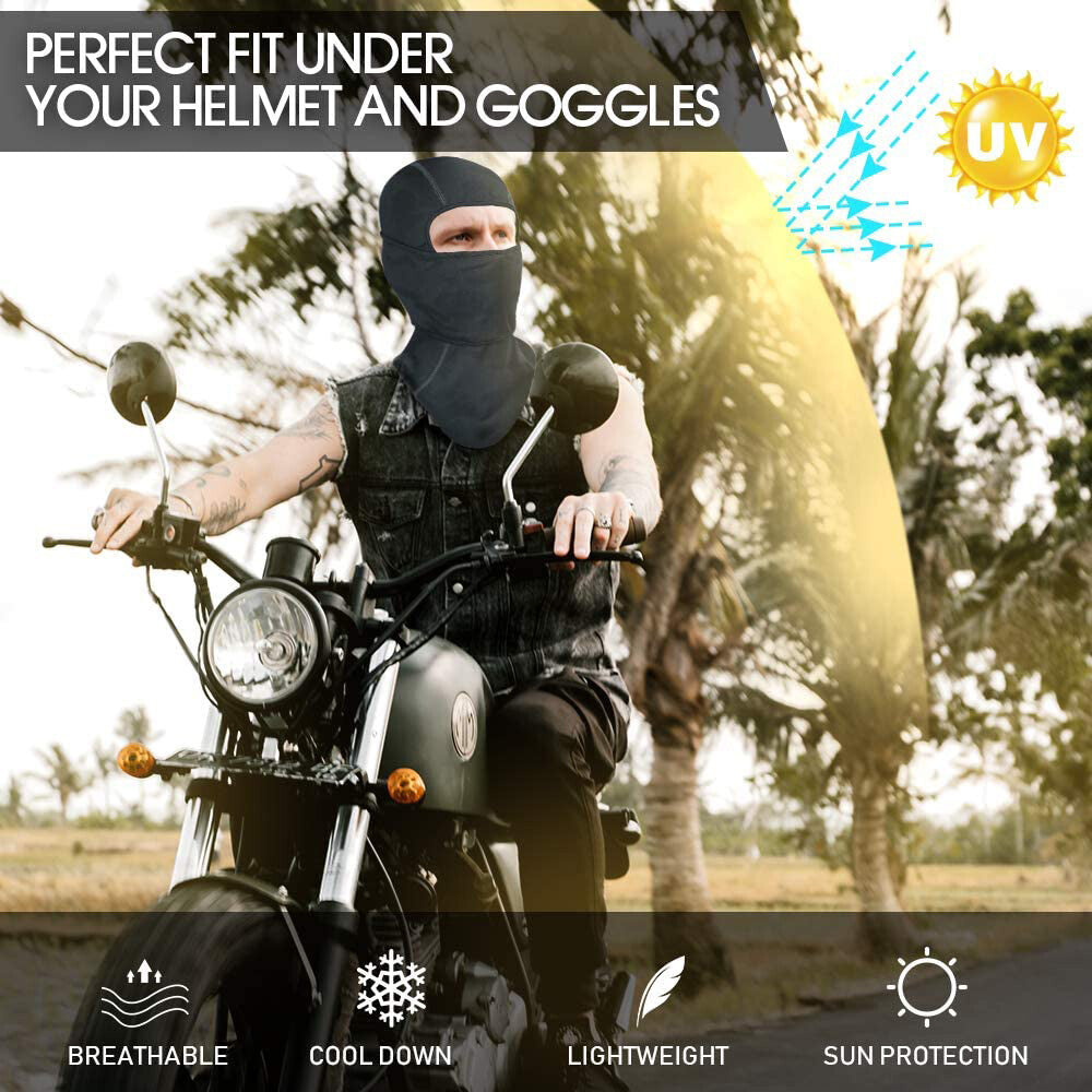 UV Protection Balaclava Face Mask for Men Women – Tactical Ski & Outdoor Hood