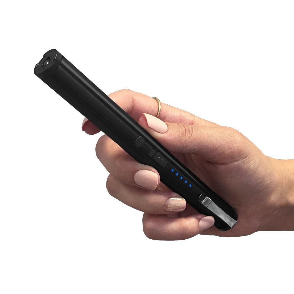 Safety Pen Flashlight 110 Lumens Rechargeable Compact LED Light