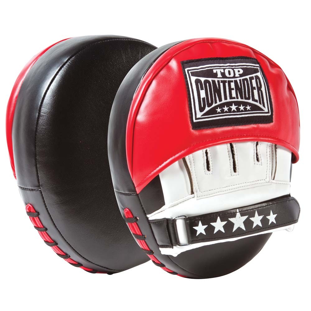 Boxing & Martial Arts Air Mitts with Foam Padding and Air Pocket - Leather Strike Gear