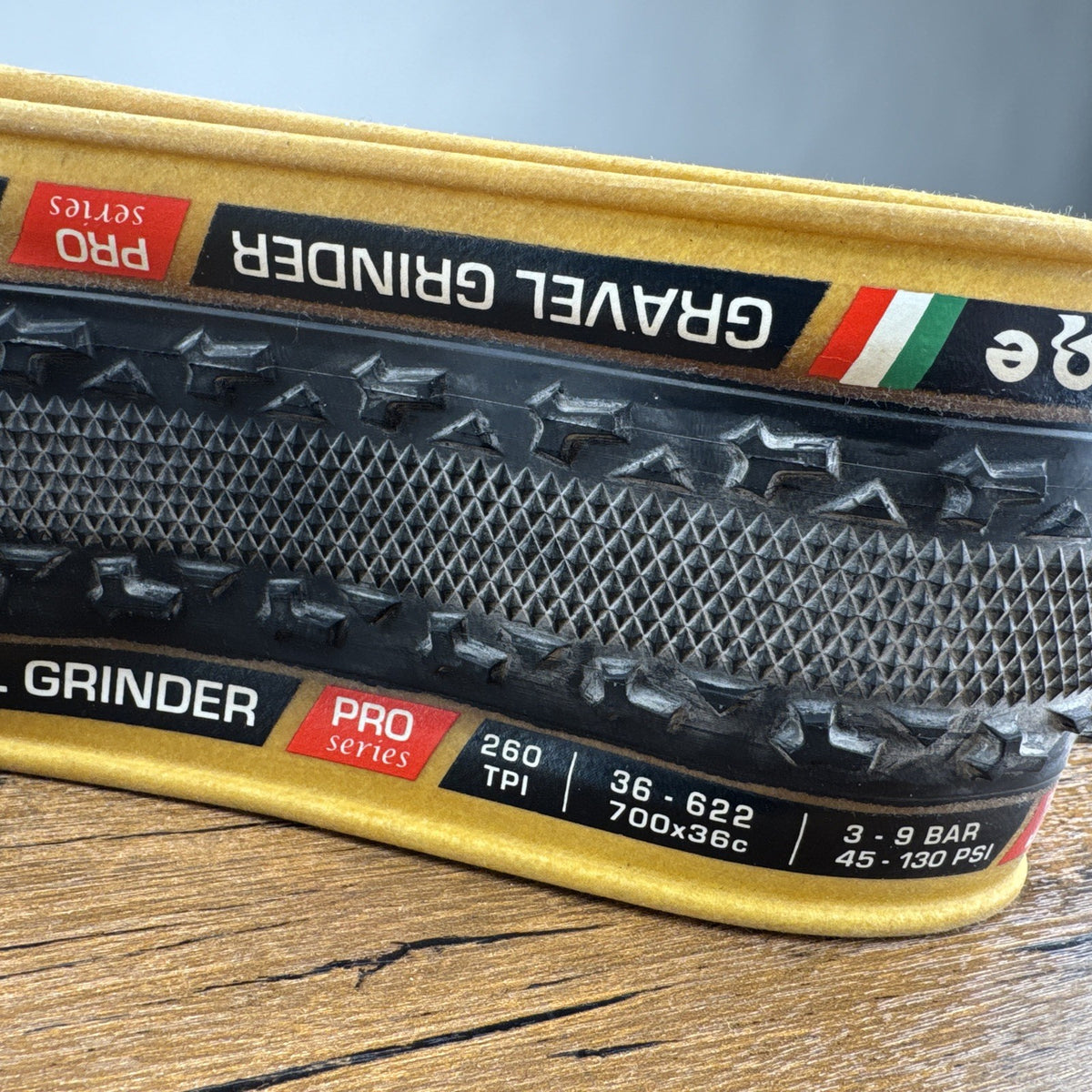 Challenge Gravel Grinder 700x36c Cyclocross Clincher Tire - Handmade, New