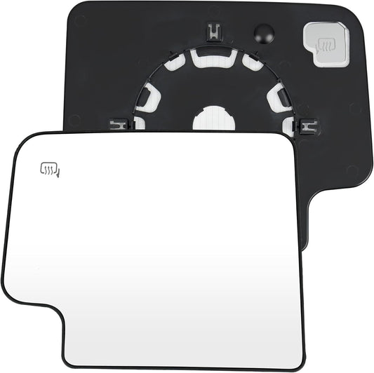 Heated Left Upper Mirror Glass for Chevy Silverado GMC Sierra 2019-2024