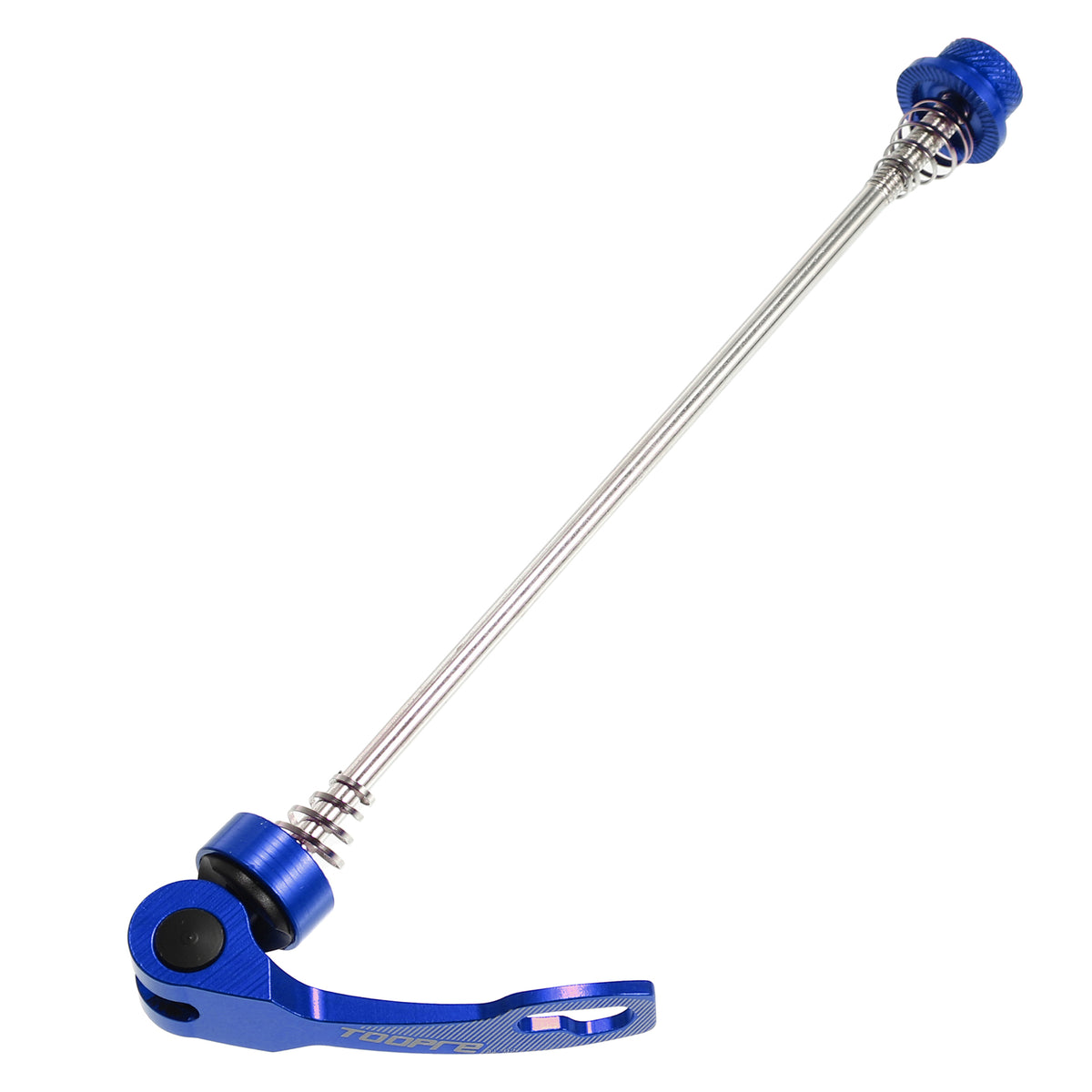 Bike Quick Release Axles Skewers Front & Rear Blue for MTB Wheels