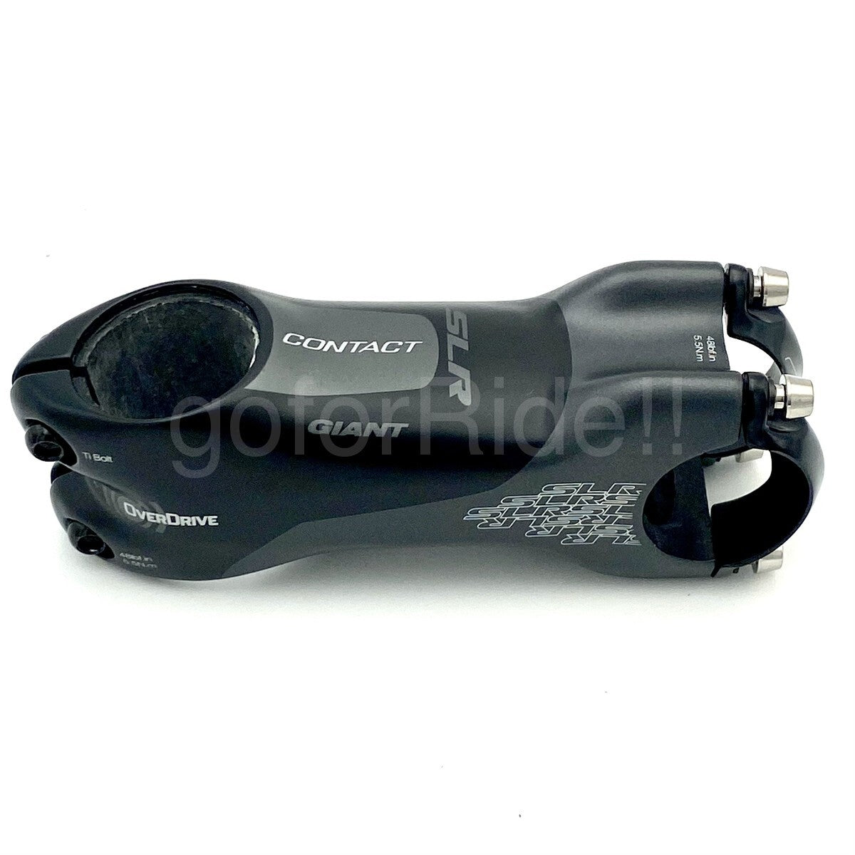 Giant Contact SLR OD2 Carbon Bike Stem 1-1/4" 8° Full Carbon 100mm