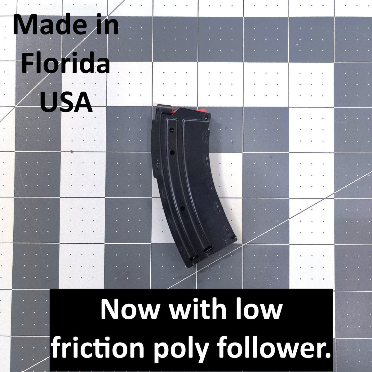 22LR Rifle Magazine 10 Rounds for Savage Mark II - CNC Welded, Black Oxide Finish