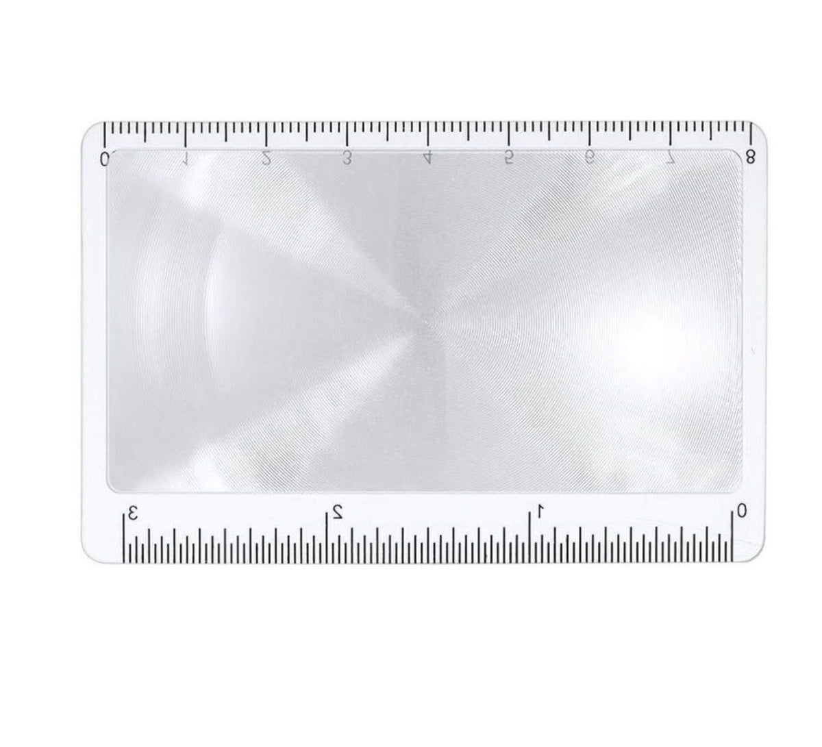 Credit Card Size Firestarter Magnifier with Protective Sleeve - Emergency Survival Tool