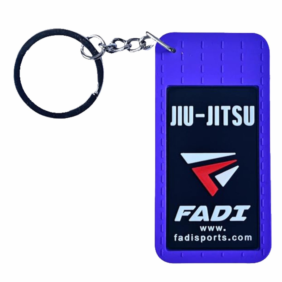 Martial Arts Keychain Rubber Belt Replica for MMA BJJ & Grappling Fans