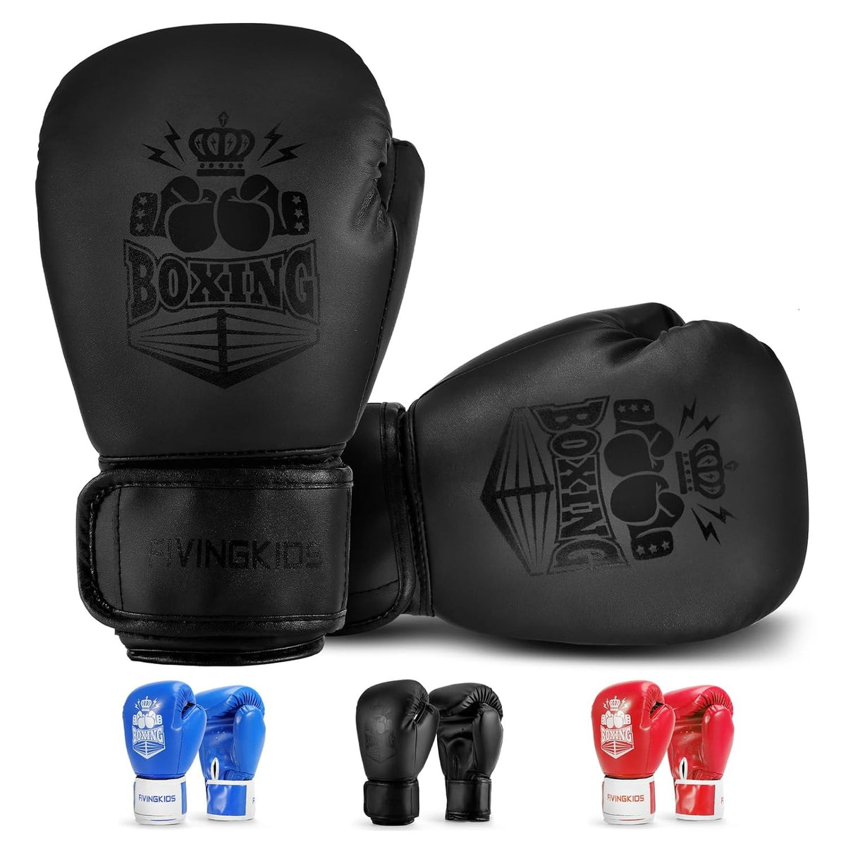 Kids Boxing Gloves for Boys and Girls, Youth Training Gloves 3-15 oz