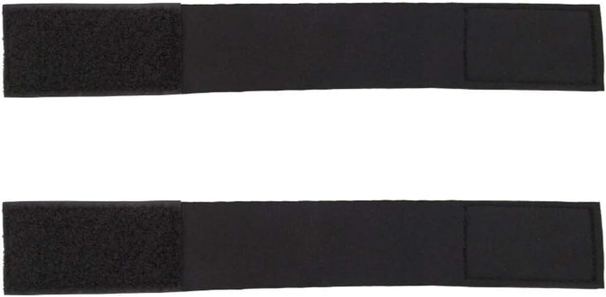 Neoprene Ankle Pant Garters for Waders and Fishing Gear - Adjustable Black Leg Straps