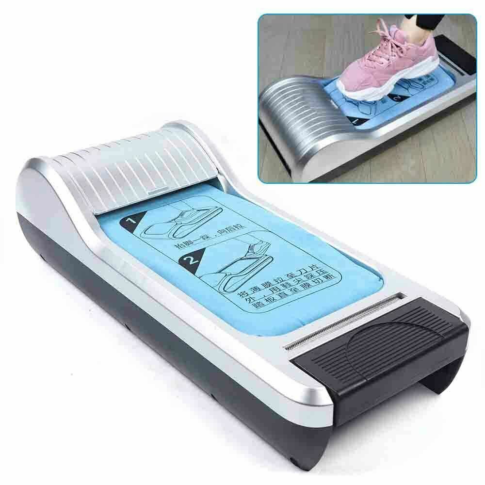Automatic Shoe Cover Dispenser Machine with 300 Disposable Films - Household