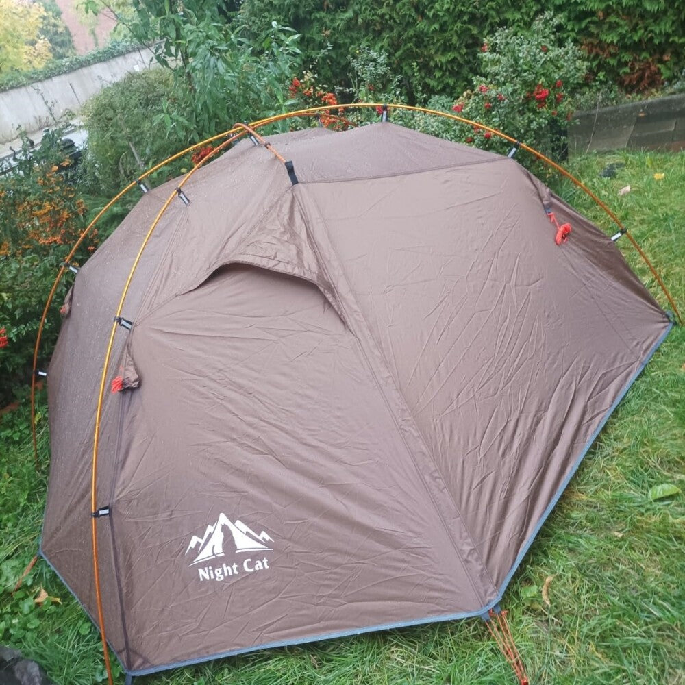 2 Person Ultralight Waterproof Camping Tent with Easy Setup - Hiking & Backpacking