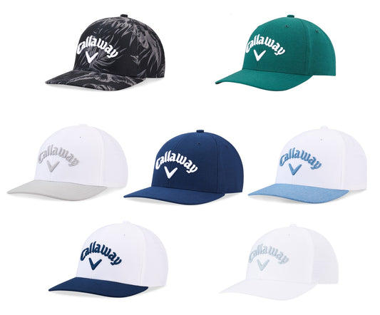 Performance Pro Adjustable Golf Cap Men’s High-Profile Hat UV Protection