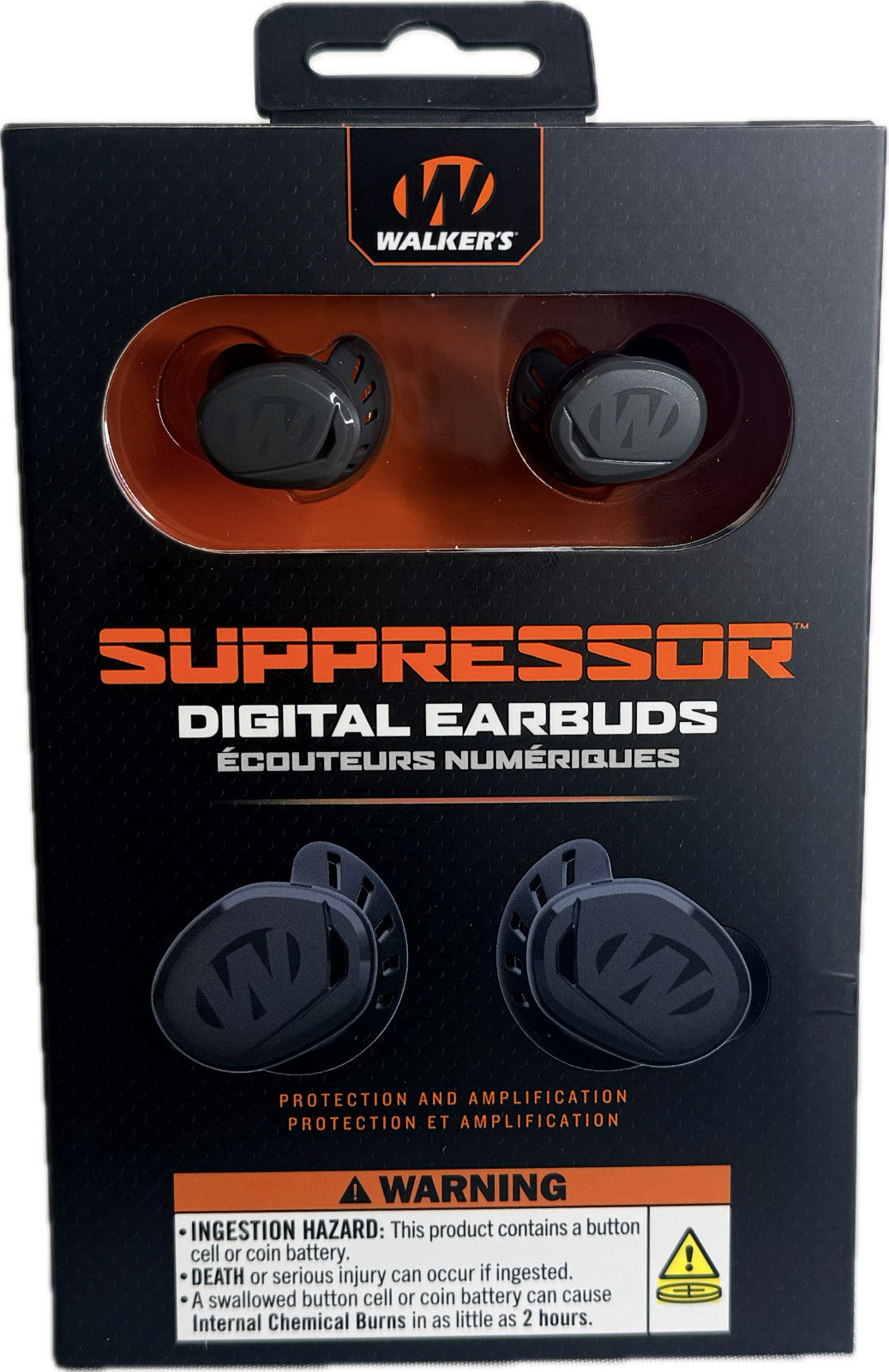 Digital Earbuds Hearing Protection for Shooting and Hunting - Noise Reduction NRR 25dB