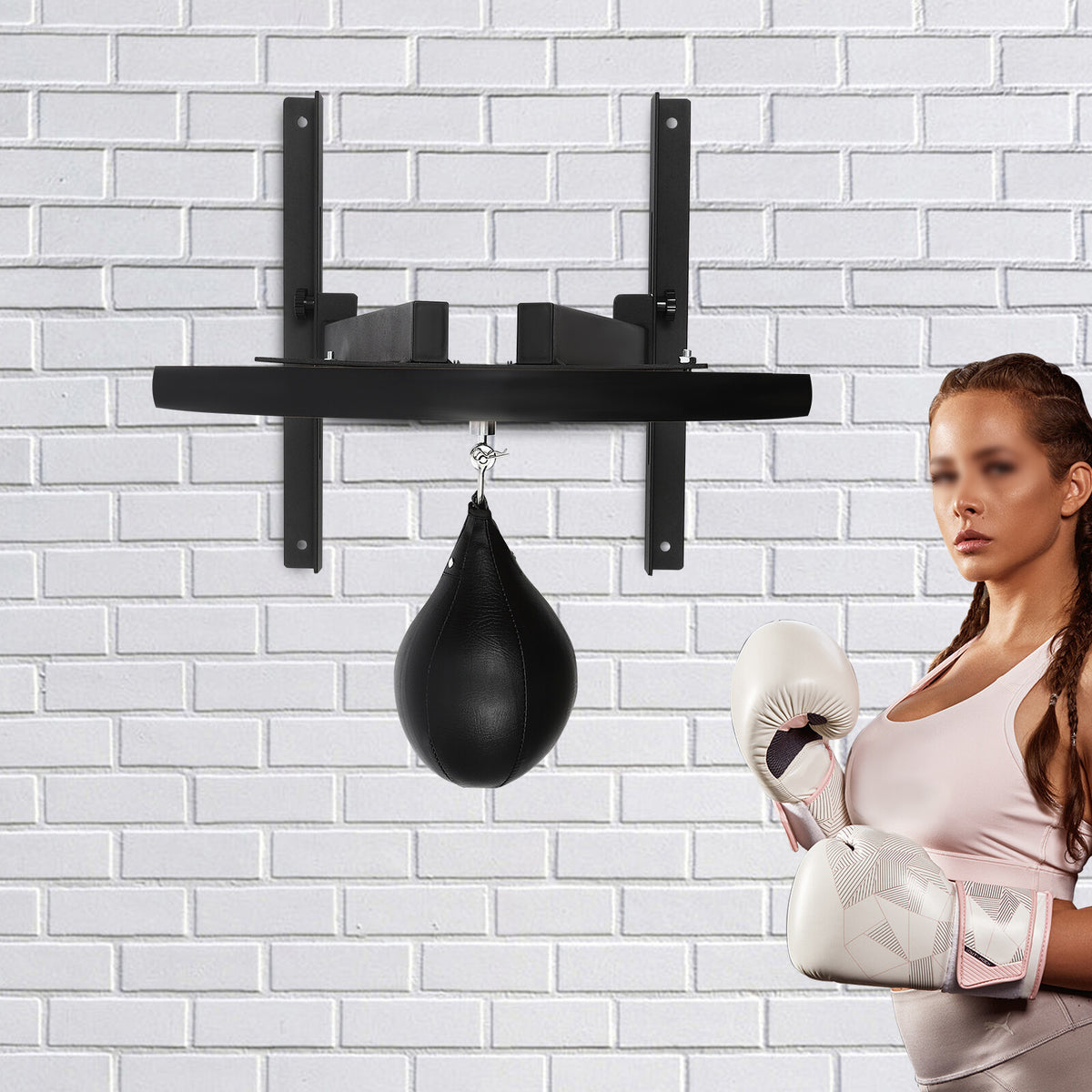 Wall Mounted Speed Bag Platform for Boxing Training Home Gym Equipment