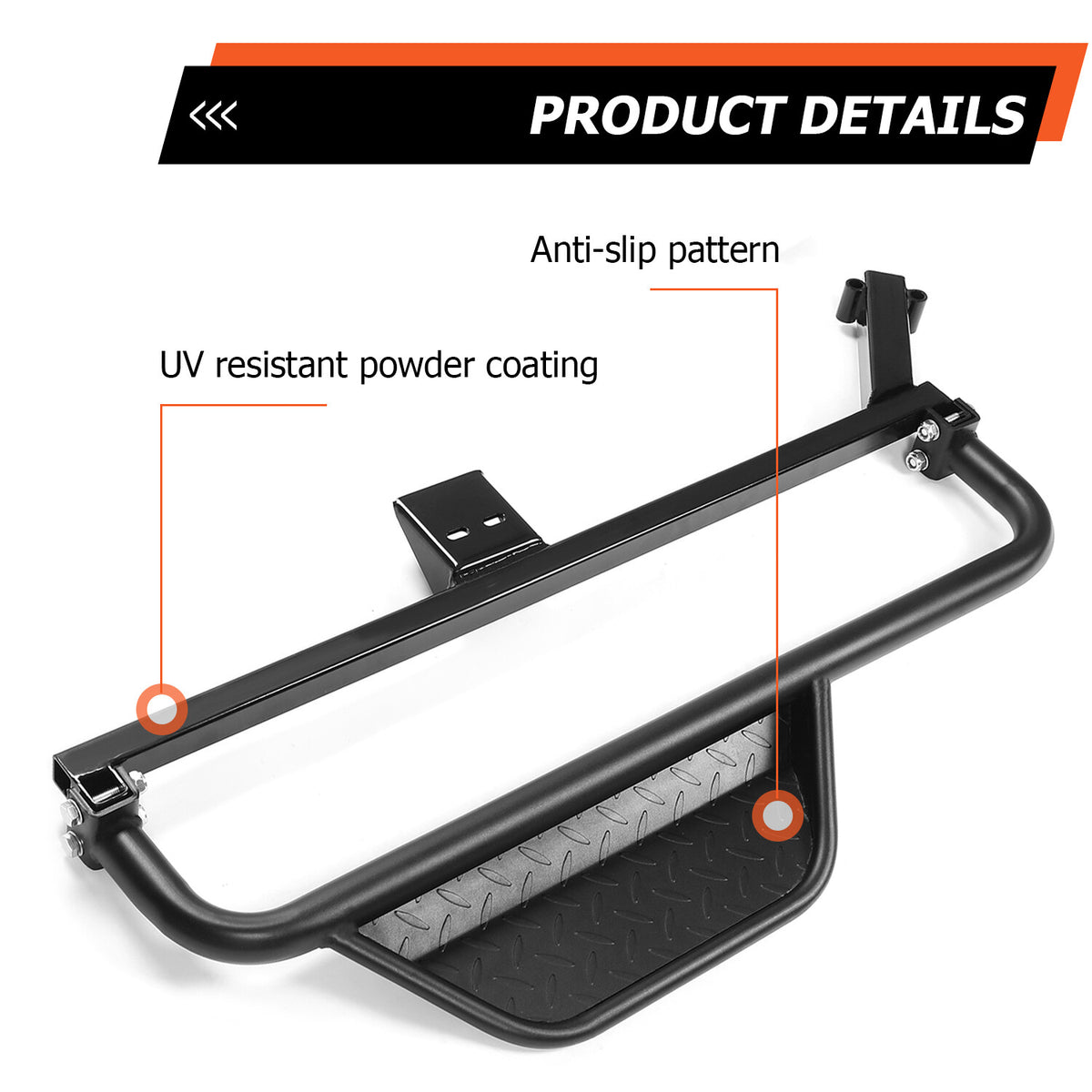 Club Car Onward Nerf Bars Running Boards Side Step 2018-2019