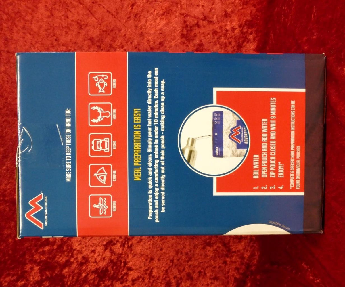 Mountain House Emergency Freeze Dried Food Supply 28 Servings Box