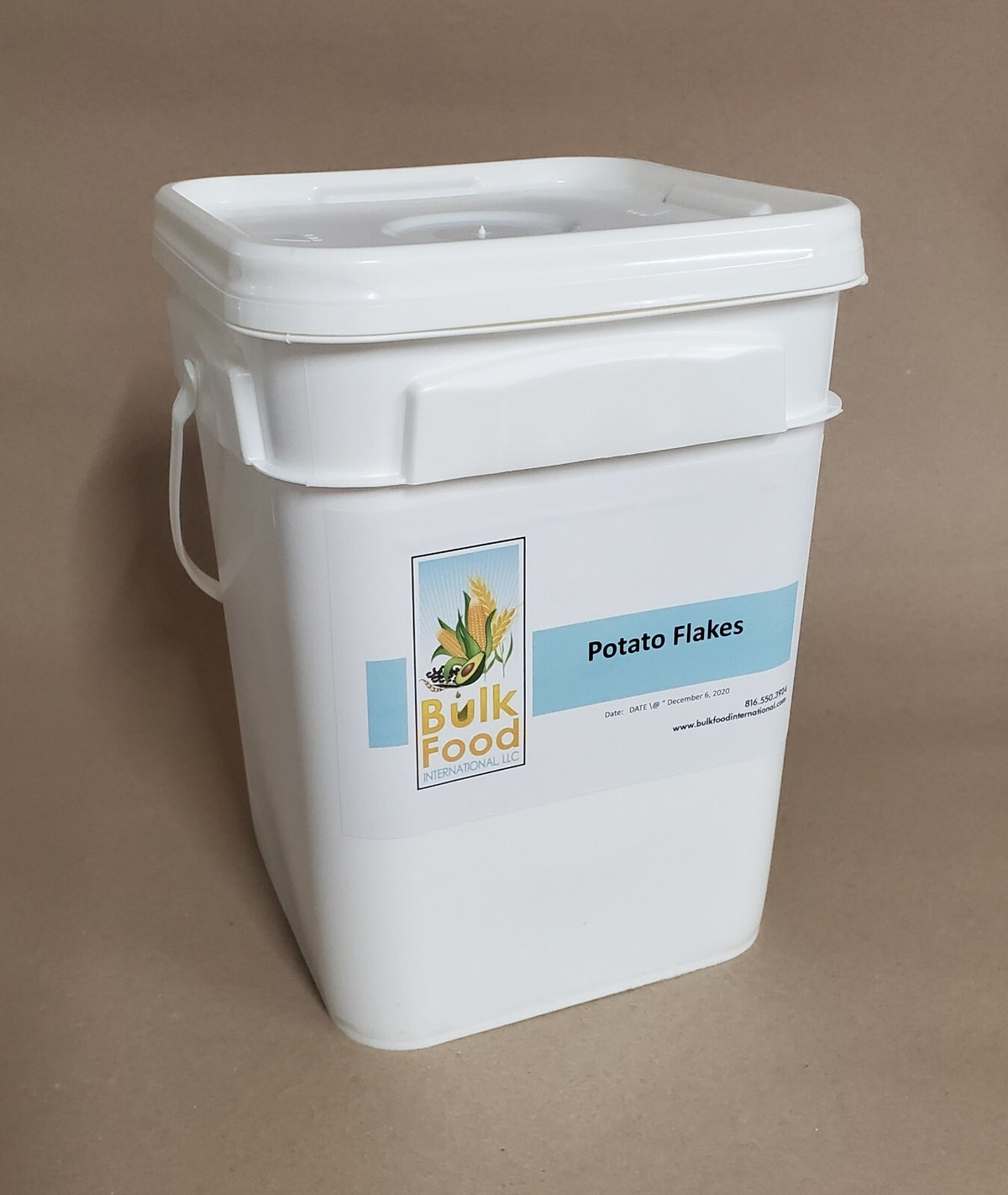 Bulk Instant Potato Flakes in 4-Gallon Bucket for Long-Term Storage - 10 lbs