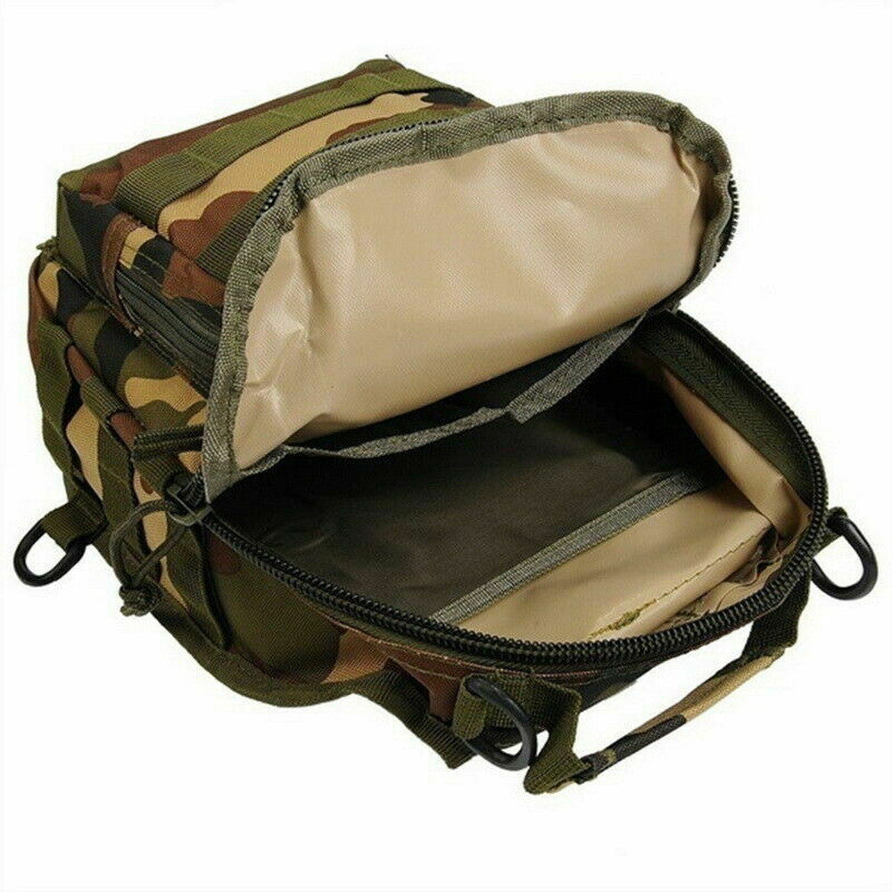Outdoor Tactical Military Shoulder Bag Sling Chest Pack for Hiking Camping