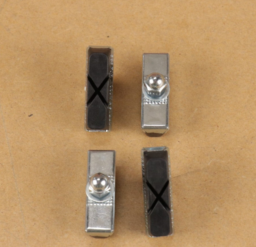 Vintage Bicycle Brake Pads Set of 4 for Classic Road Bikes & Cruisers