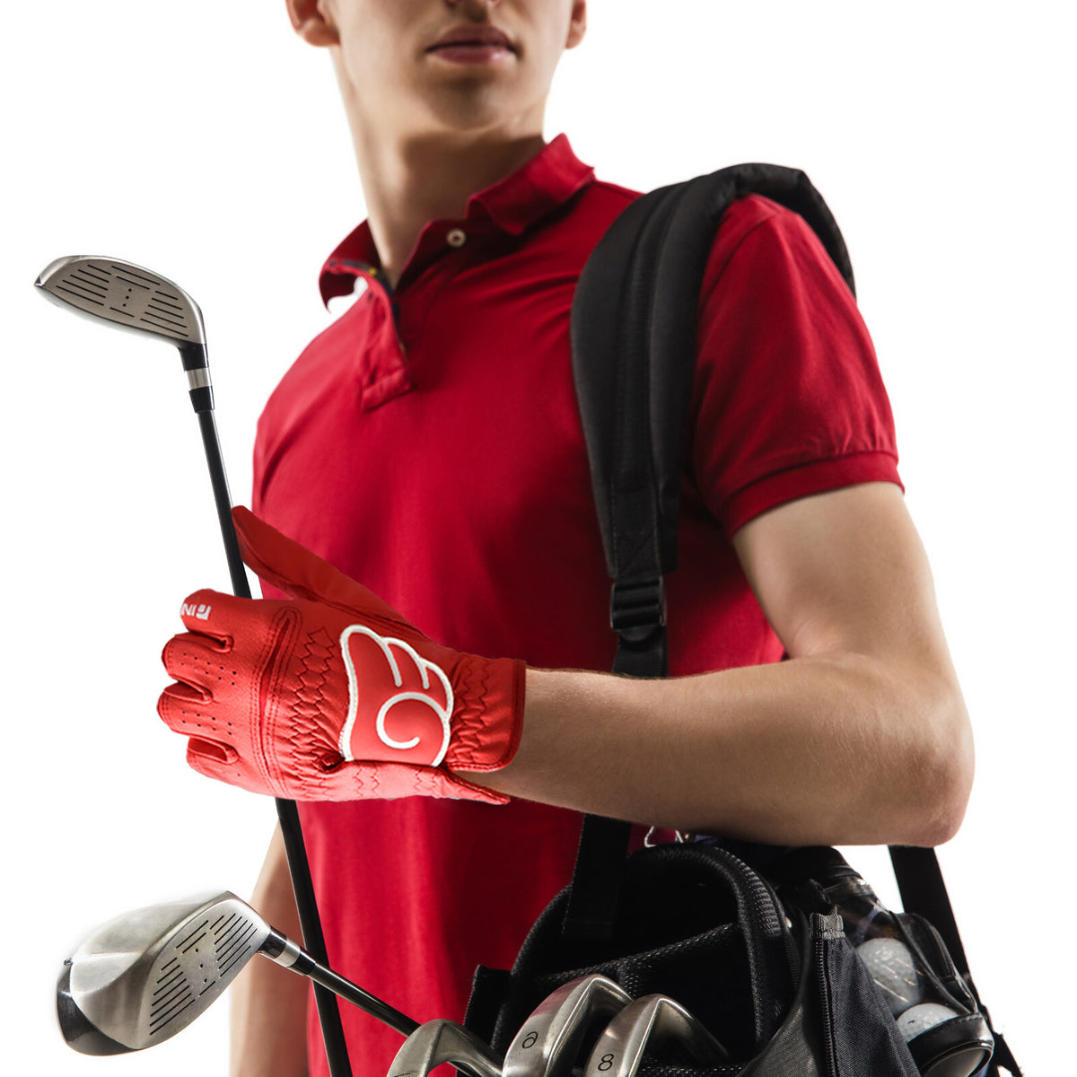 Breathable Washable Microfiber Golf Gloves for Men & Women - Left Hand
