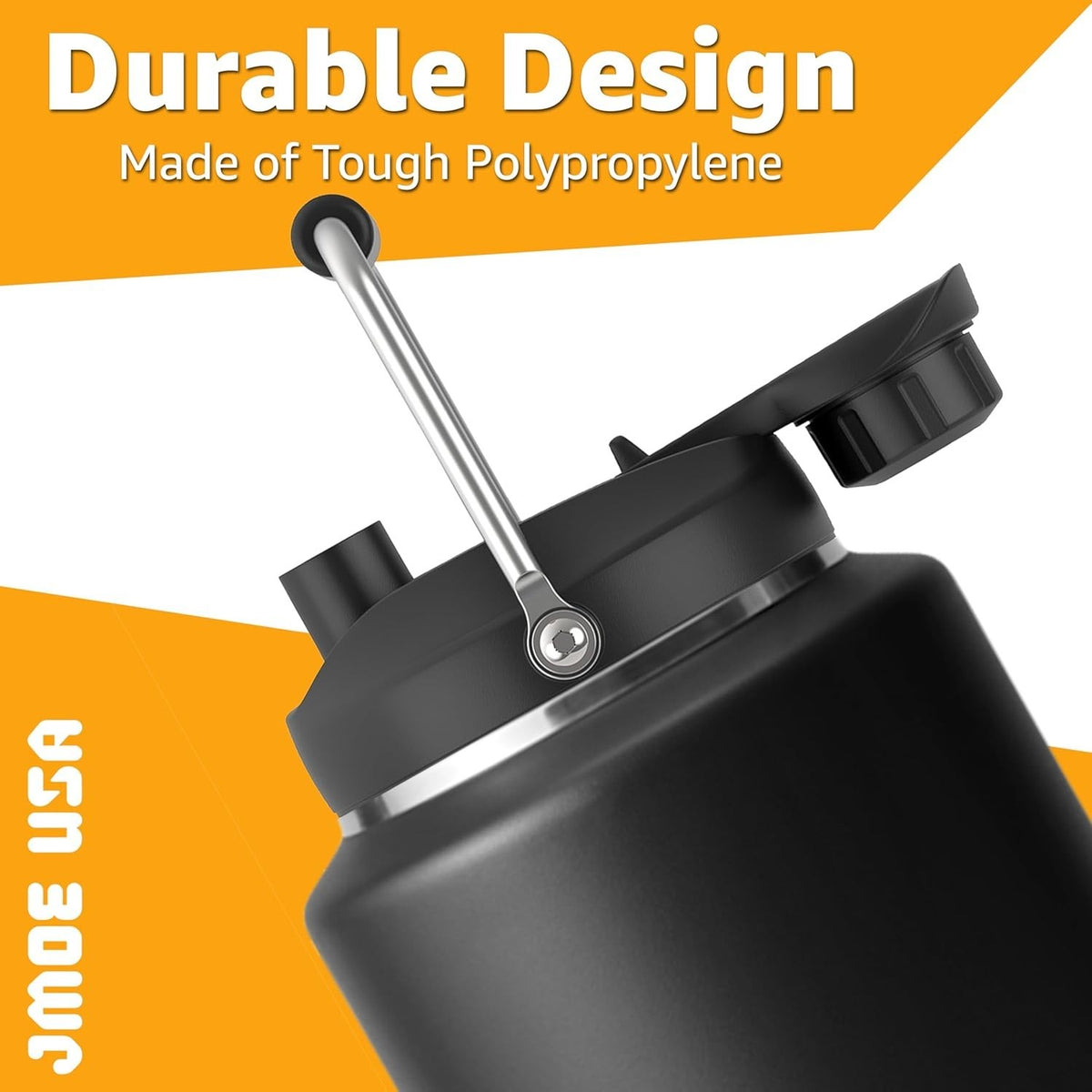 Leakproof Jug Lid for Yeti Half Gallon and One-Gallon Rambler Jugs - BPA-Free Durable Design