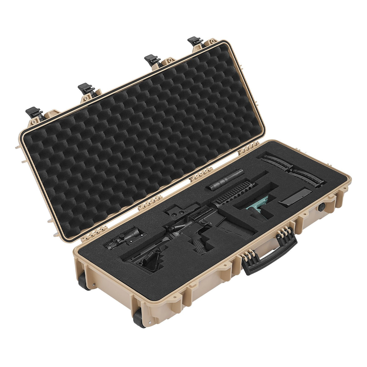 Waterproof Rifle Case with Foam Interior | IP67 Dustproof & TSA Approved