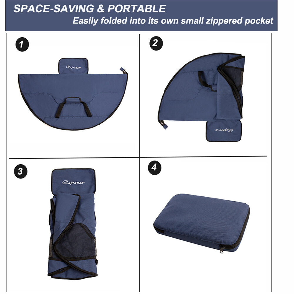 Fishing Wader Bag & Changing Mat - Waterproof Storage & Gear Organizer
