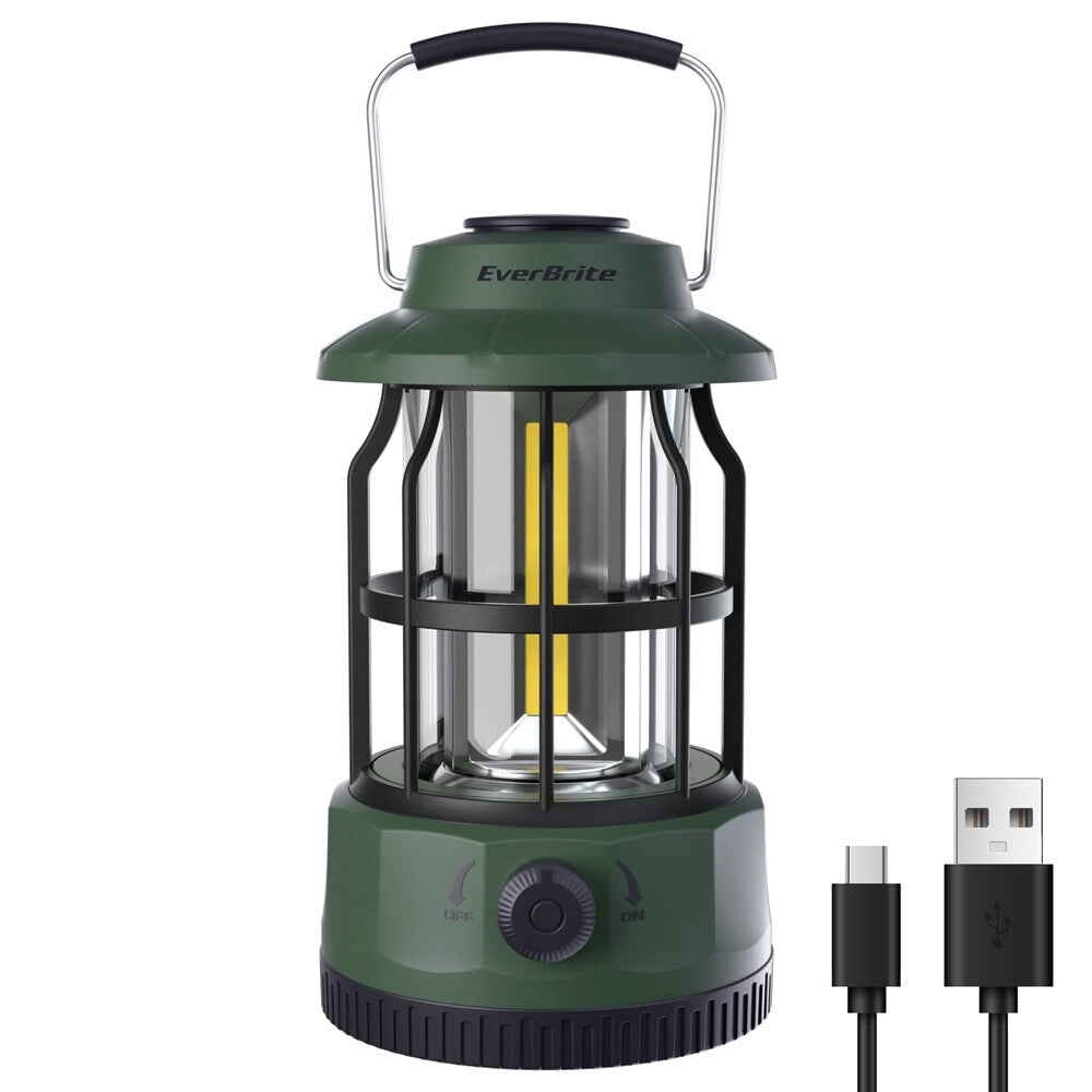 LED Camping Lantern with Stepless Dimming USB Rechargeable 250 Lumens