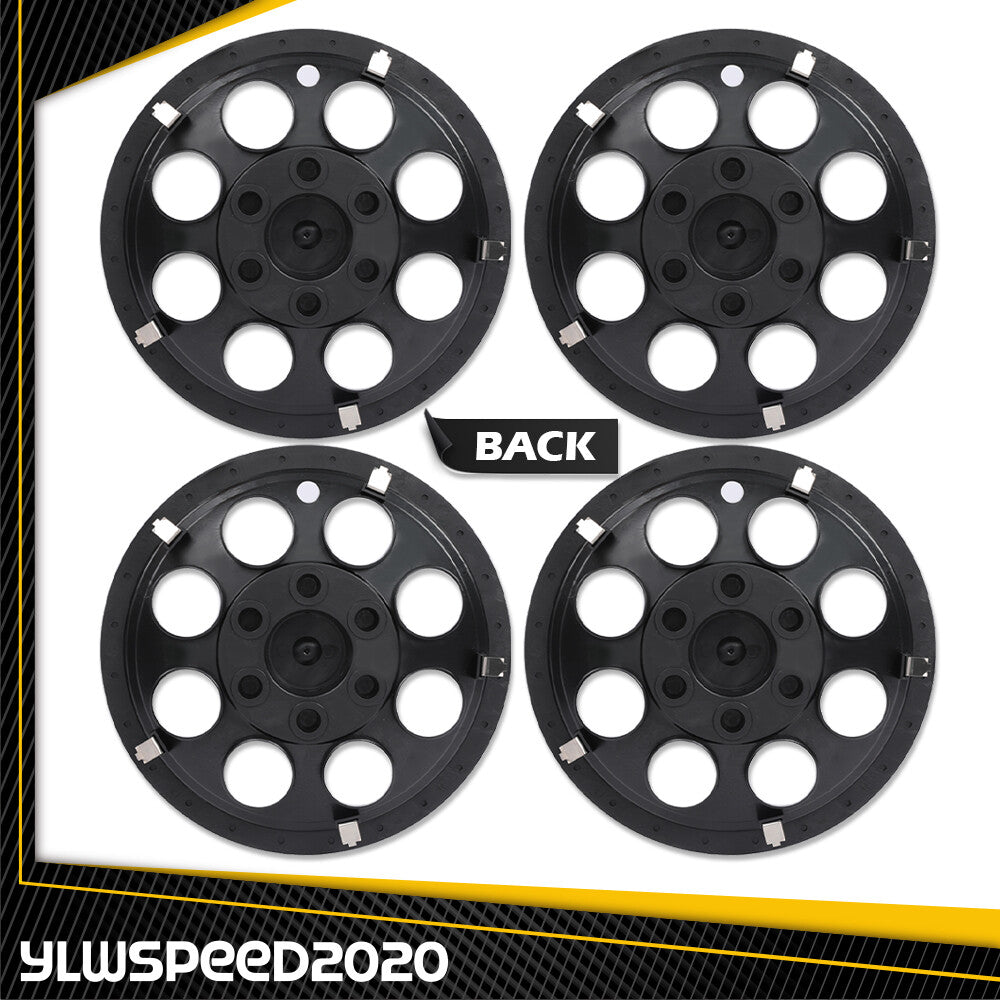10-Inch Wheel Cover Hub Caps for Golf Carts - Fits EZGO, Club Car & Yamaha