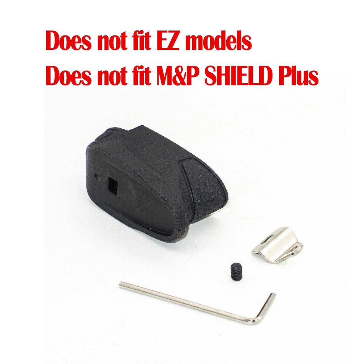 Smith & Wesson M&P Shield Magazine Extension +2 Rounds for 9mm & .40 Cal