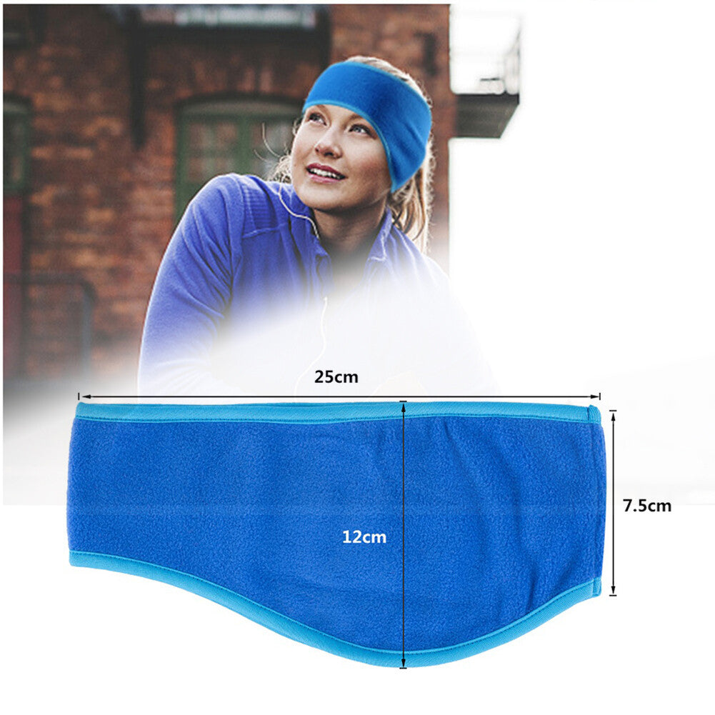 Warm Sweat-Absorbing Winter Sport Ear Muff Headband for Men Women