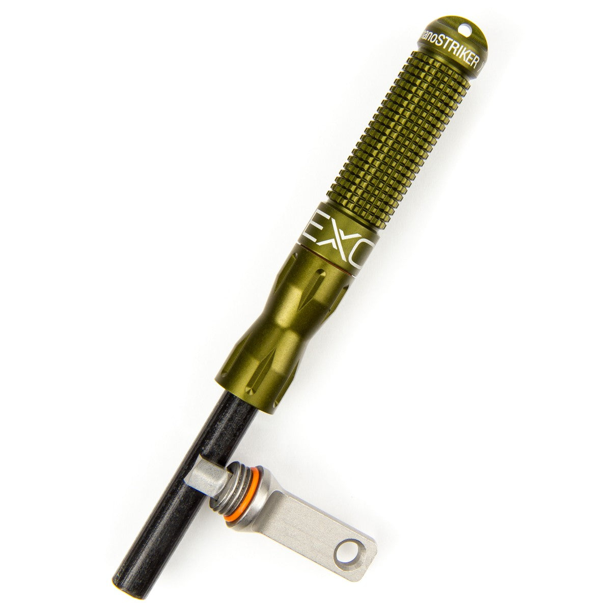 Ferrocerium Firestarter with Waterproof Tinder Capsule - Camping & Survival Gear