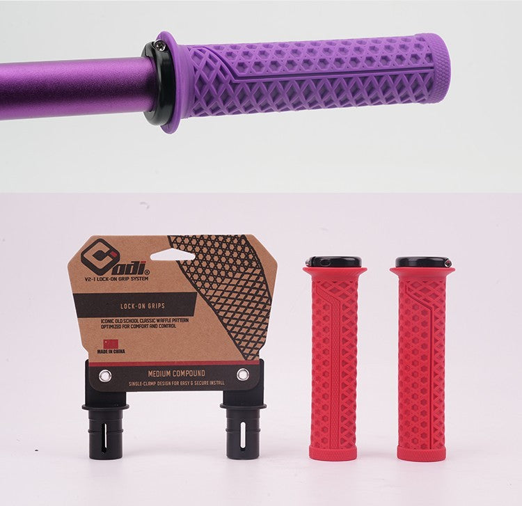 Lock-On Bicycle Handlebar Grips MTB BMX Mountain Bike High-Performance