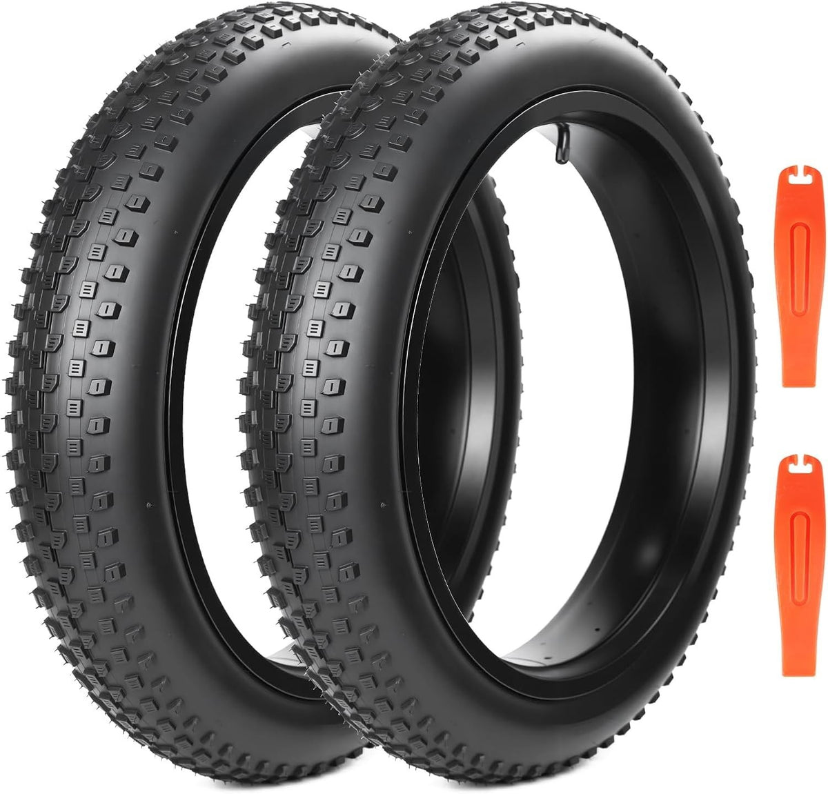 20x3.0 Inch E-Bike Tire - Anti-Puncture Fatbike Tire for Mountain & City Bikes