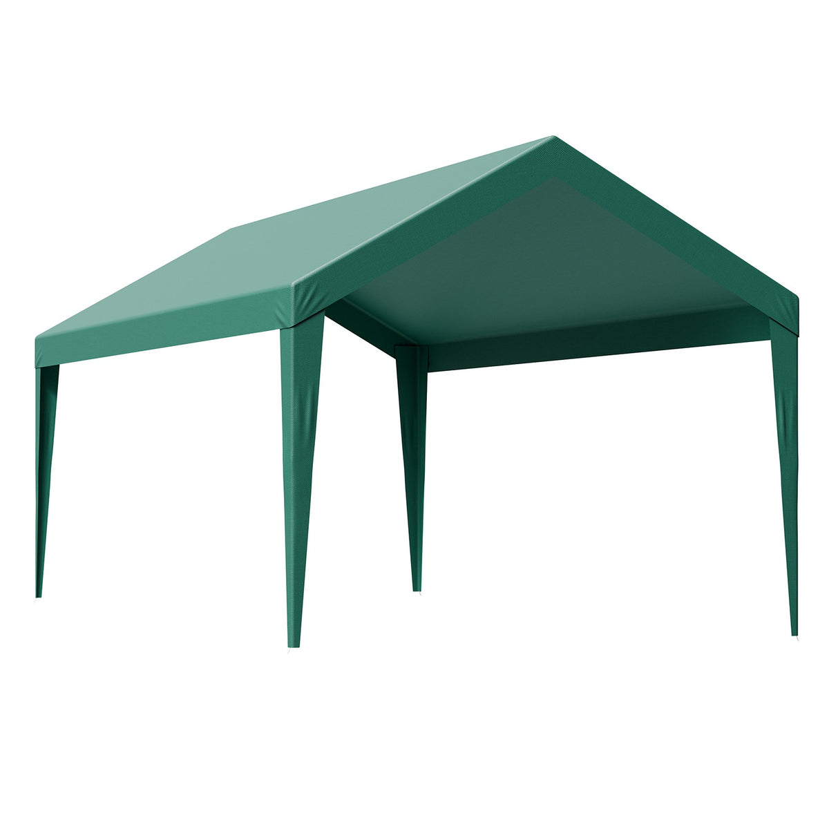 10x20 ft Carport Replacement Canopy Cover UV-Resistant Weatherproof Tarp