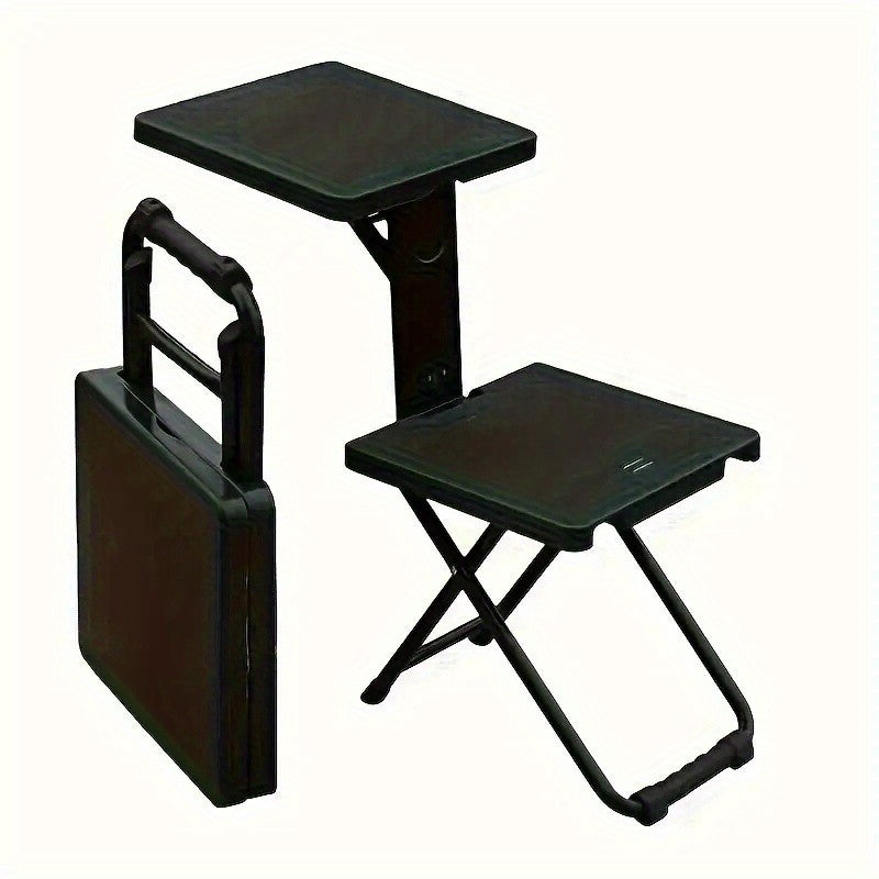 3-in-1 Vintage Folding Table and Chair Set for Outdoor Camping