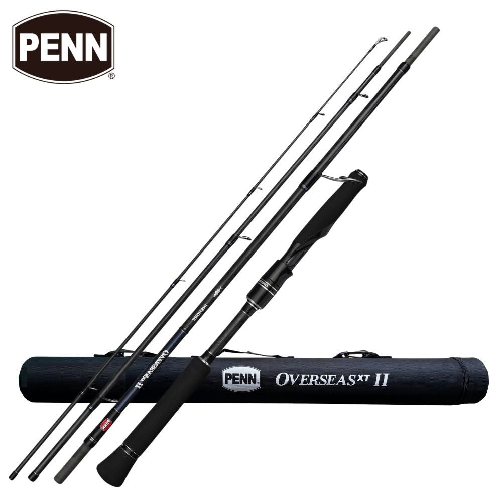 Inshore Saltwater Spinning Rod - Black Series, 24-Ton Carbon, Fuji Components