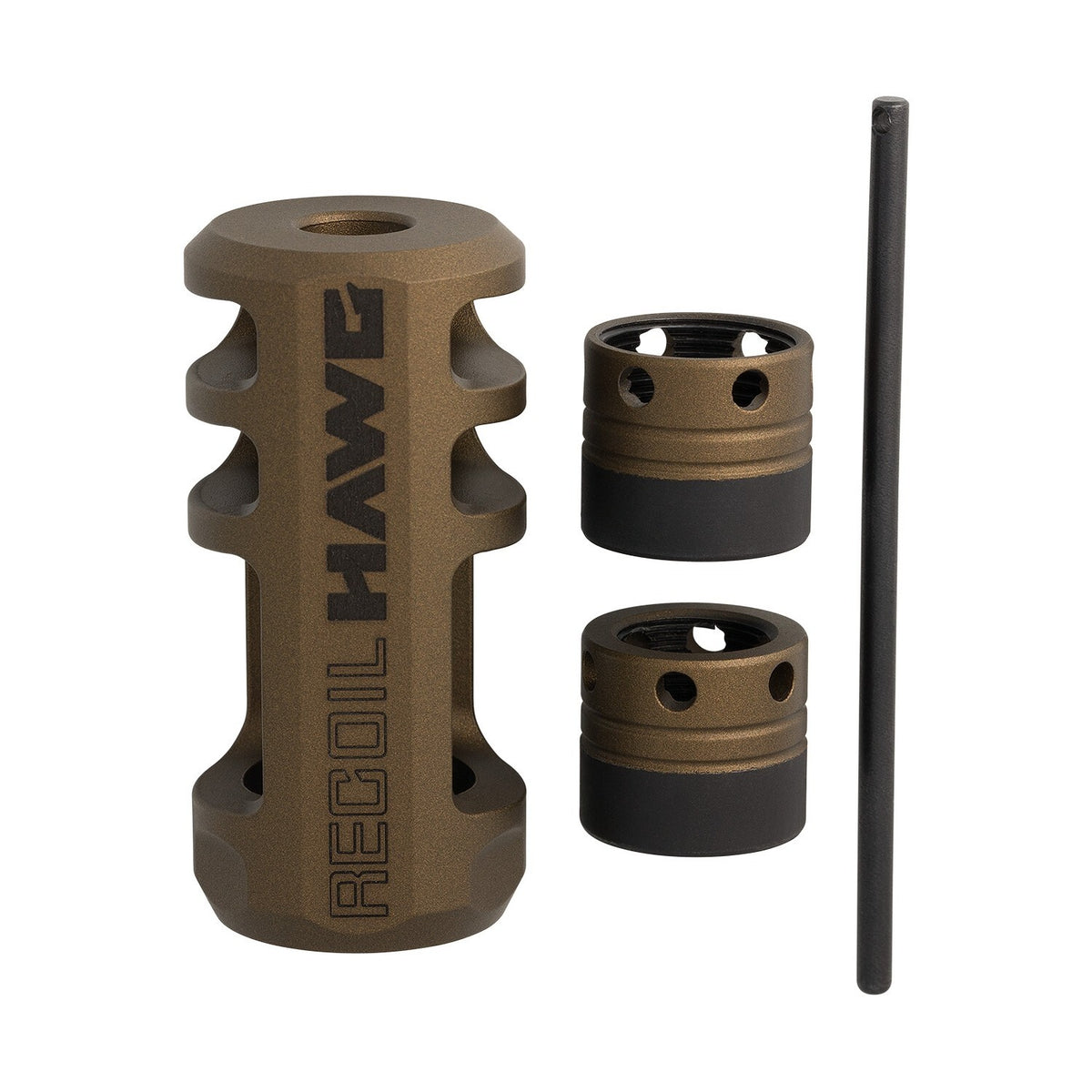 Browning Recoil Hawg Recoil Reducing Muzzle Device - Burnt Bronze Cerakote