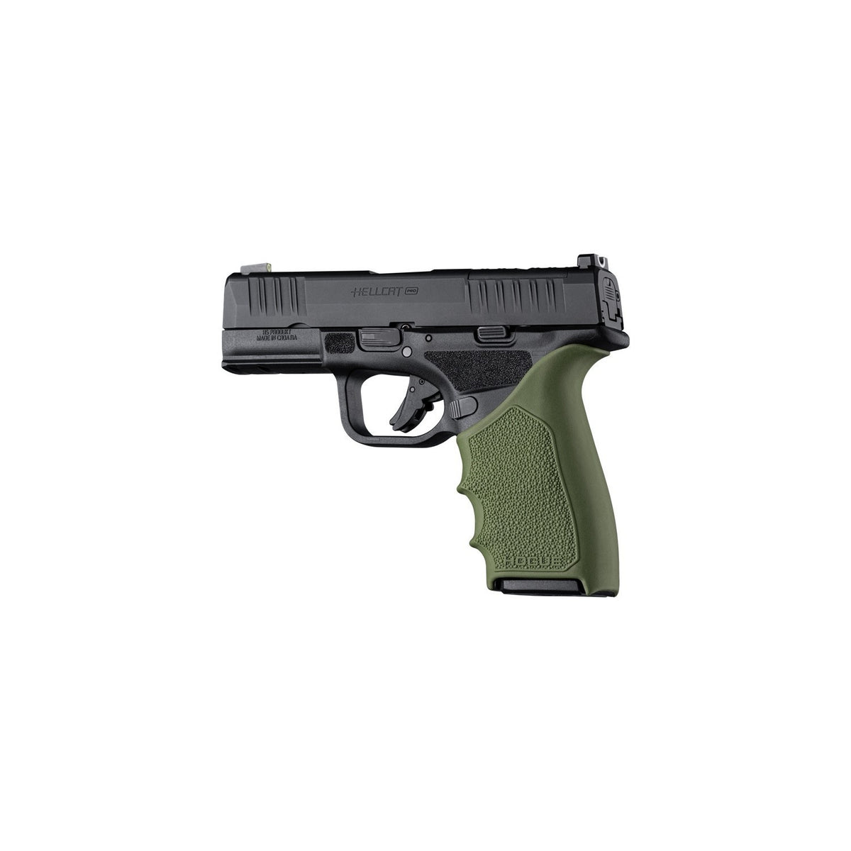 Pistol Grip Sleeve for Springfield Hellcat Pro - Non-Slip Handall Beavertail