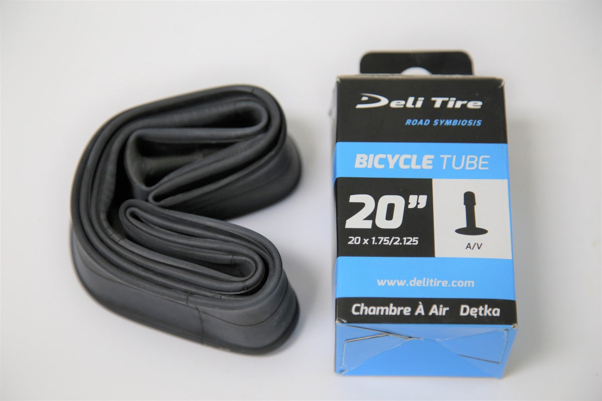 20-Inch BMX Bike Inner Tube Set with Schrader Valve - 2 Pack