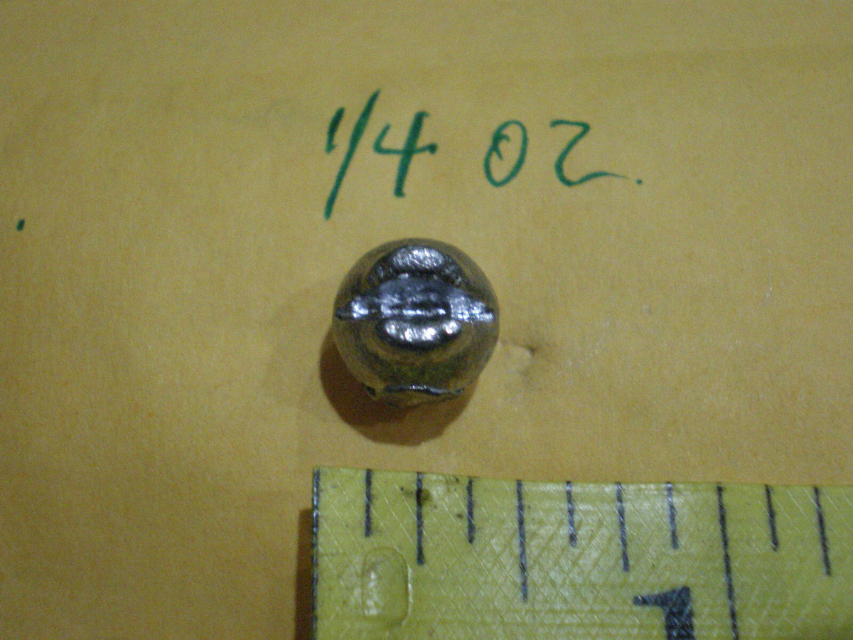 100 Pcs Removable Split Shot Sinkers 1/8 & 1/4 Oz Fishing Tackle