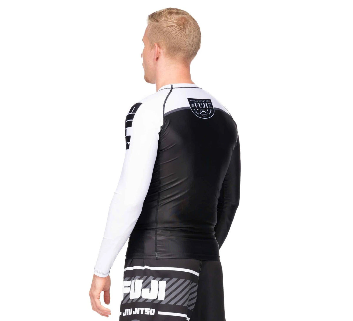 IBJJF Ranked Long Sleeve Rashguard for BJJ & Jiu Jitsu Training White