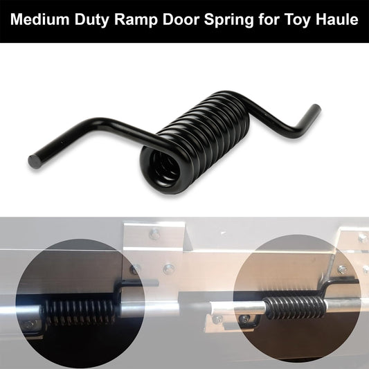 Medium Duty Ramp Door Spring for Toy Hauler Rear Door – Black