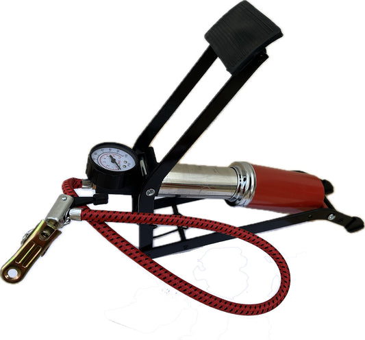 High Pressure Foot Air Pump for Car Bike Tire Inflator 100 PSI