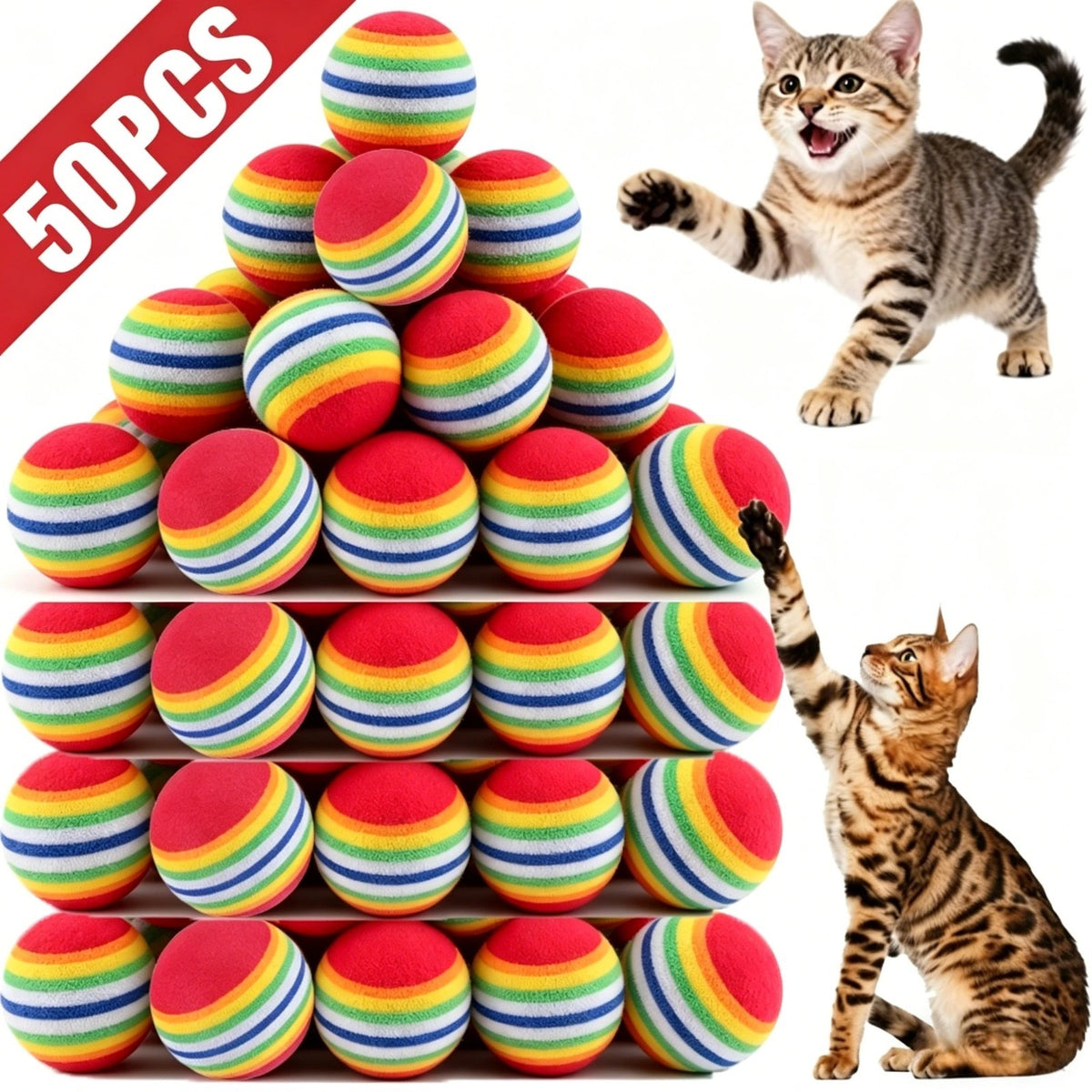 Golf Practice Foam Balls Set - Soft Indoor Training Balls for Swing Practice