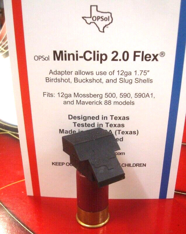 Mini Shell Adapter for 12 Gauge Mossberg & Maverick Shotguns - USA Made